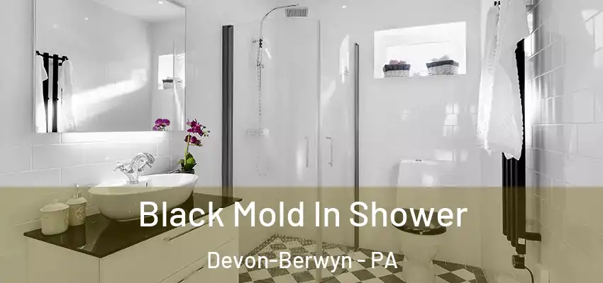  Black Mold In Shower Devon-Berwyn - PA