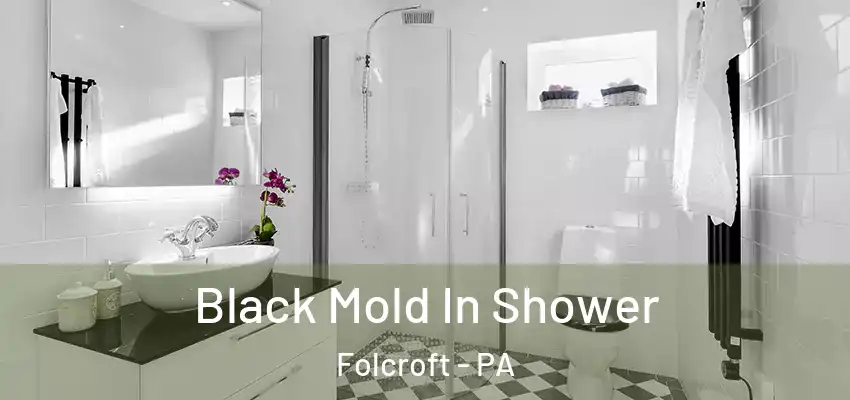  Black Mold In Shower Folcroft - PA