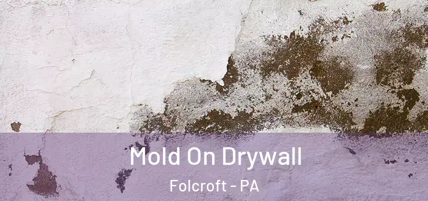  Mold On Drywall Folcroft - PA